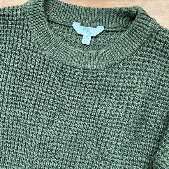 Time and Tru trendy waffle knit sweater bundle - Picture 3 of 3